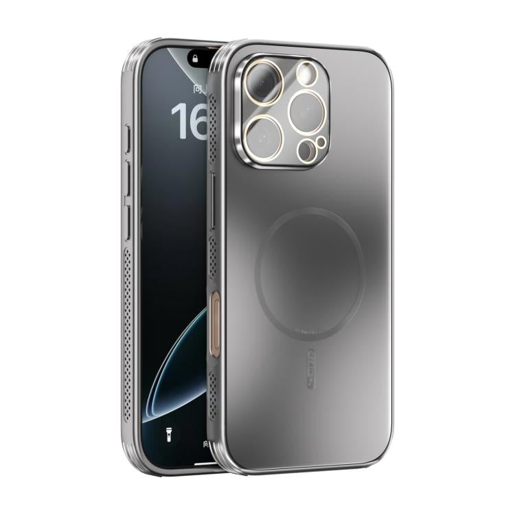 غطاء هاتف ABEEL مع تبديد الحرارة، غير لامع مع MagSafe وفيلم عدسة، لهواتف iPhone 17e / 16e، iPhone 17 Pro Max، iPhone 17 Pro، iPhone 17، iPhone Air، iPhone 16 Pro Max، iPhone 16 Pro، iPhone 16 Plus