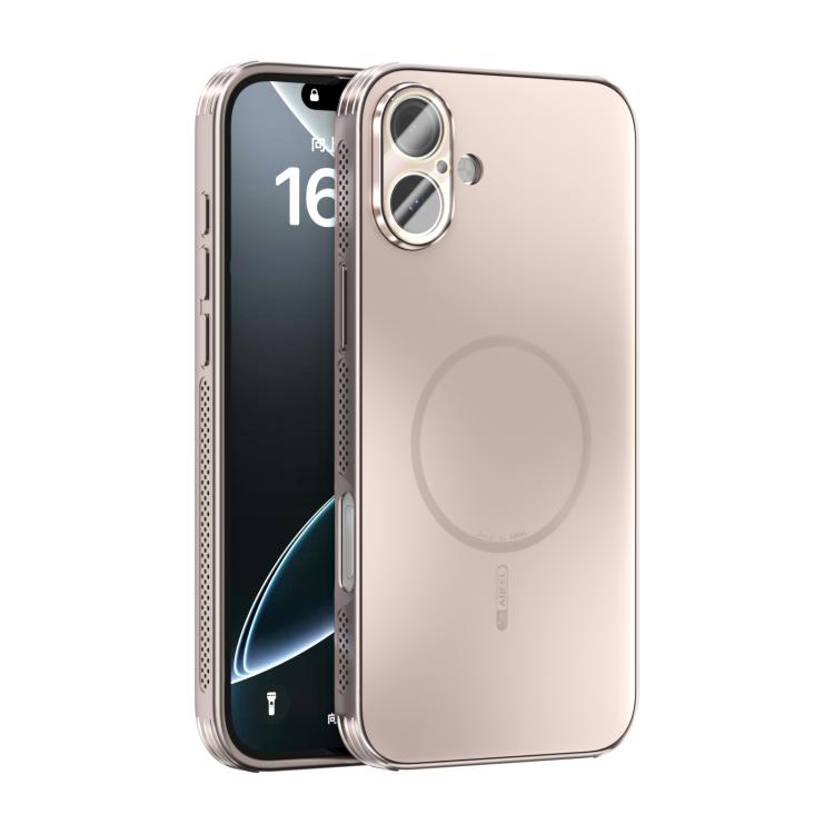 غطاء هاتف ABEEL مع تبديد الحرارة، غير لامع مع MagSafe وفيلم عدسة، لهواتف iPhone 17e / 16e، iPhone 17 Pro Max، iPhone 17 Pro، iPhone 17، iPhone Air، iPhone 16 Pro Max، iPhone 16 Pro، iPhone 16 Plus
