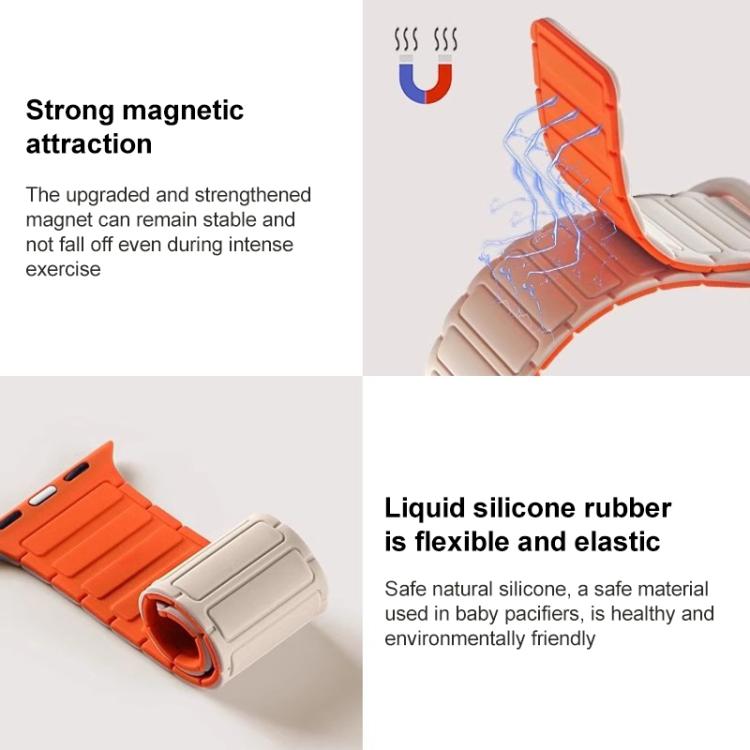 xDfind I-shaped Magnetic Silicone Watch Band, For Huawei Watch Fit4 / Fit4 Pro / Fit3, For Huawei Band 10 / 9 / 8
