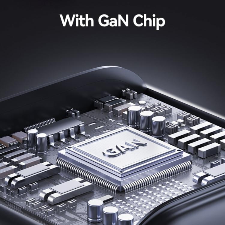 شاحن صغير USAMS CC263 GaN USB-C / Type-C و USB مزدوج المنفذ بقوة 30 واط، CC263