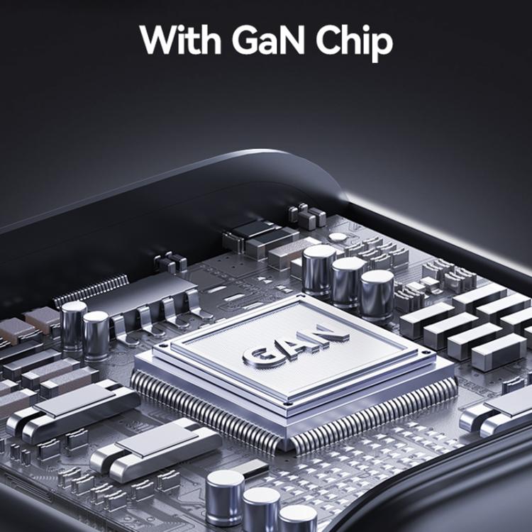 شاحن صغير USAMS CC265 GaN بقوة 67 واط 2 × Type-C و USB ثلاثي المنافذ، CC265