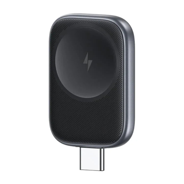 شاحن لاسلكي محمول بمنفذ USB-C / Type-C لسلسلة ساعات آبل من USAMS موديل CD247