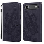 غطاء هاتف جلدي بنقش فراشات مع إحساس بالجلد الكلاسيكي وقلب أفقي، لهواتف iPhone 17 Pro Max، iPhone 17 Pro، iPhone 17، iPhone Air