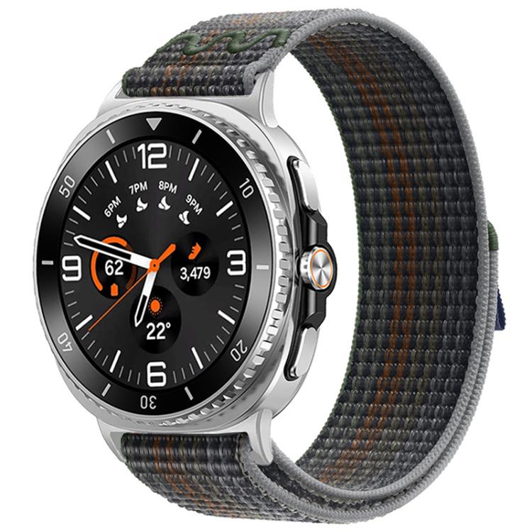 xDfind Nylon Hook and Loop Fastener Watch Band, For Galaxy Watch9 / 8 / 8 Classic