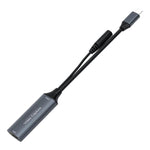 بطاقة التقاط فيديو HDMI إلى Type-C بدقة 4K 30 هرتز مع ميكسر ميكروفون U2