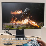 بطاقة التقاط فيديو HDMI إلى Type-C بدقة 4K 30 هرتز مع ميكسر ميكروفون U2