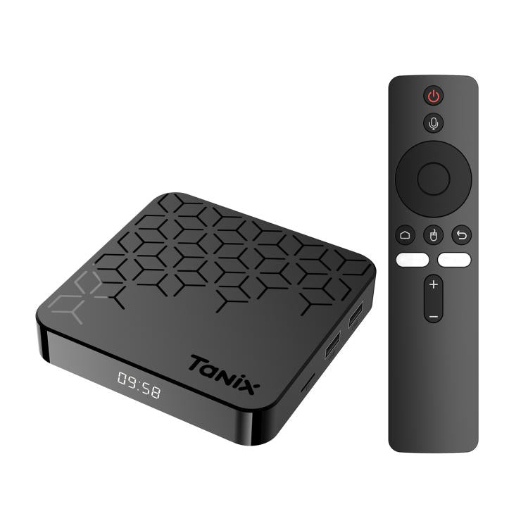 Tanix TX7 صندوق تلفاز ذكي أندرويد 14 بدقة 8K UHD مع جهاز تحكم عن بعد، Allwinner H728 ثماني النواة، 2GB+16GB، 4GB+32GB