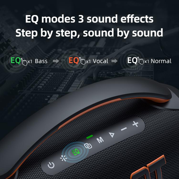 مكبر صوت بلوتوث محمول يدوي خارجي RGB Zealot P12 بقوة 60 واط، P12، PT12