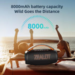 مكبر صوت بلوتوث محمول يدوي خارجي RGB Zealot P12 بقوة 60 واط، P12، PT12