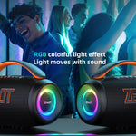 مكبر صوت بلوتوث محمول يدوي خارجي RGB Zealot P12 بقوة 60 واط، P12، PT12