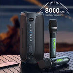مكبر صوت بلوتوث محمول خارجي RGB Zealot S76 بقوة 50 واط، مع 2 ميكروفون، مع 1 ميكروفون، بدون ميكروفون