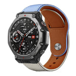 xDfind Rivet Buckle Genuine Leather Watch Band, 20mm, 22mm