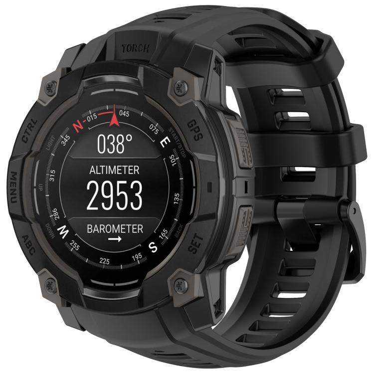 xDfind Quick-release Silicone Watch Band, For Garmin Instinct 3 AMOLED 50mm / Solar 50mm, For Garmin Instinct 3 AMOLED 45mm / Solar 45mm