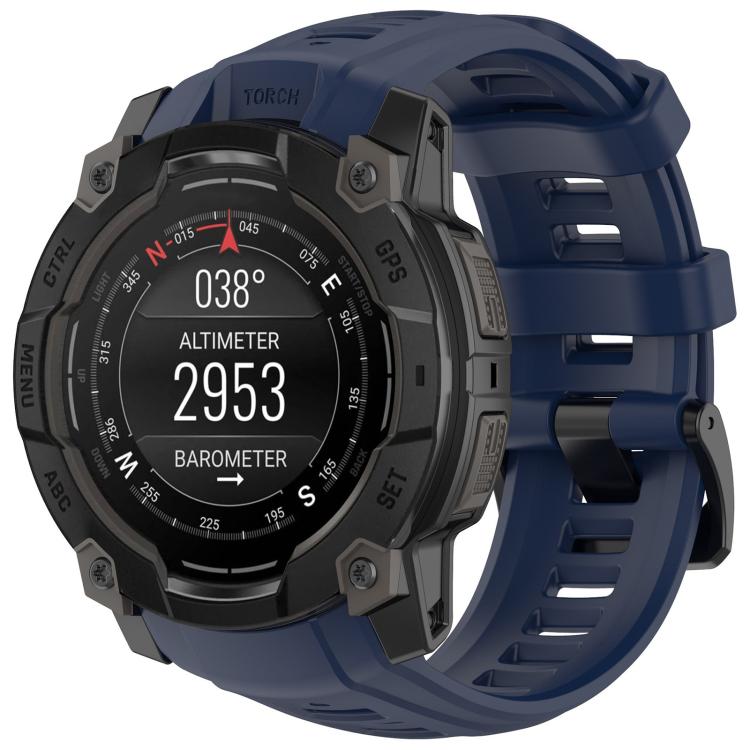 xDfind Quick-release Silicone Watch Band, For Garmin Instinct 3 AMOLED 50mm / Solar 50mm, For Garmin Instinct 3 AMOLED 45mm / Solar 45mm