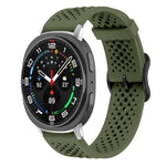 xDfind Breathable Silicone Watch Band, For Samsung Galaxy Watch Ultra / Ultra 2025, For Samsung Galaxy Watch8 / 8 Classic, For Samsung Galaxy Watch 7 / 6 / 5 / FE