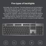لوحة مفاتيح ميكانيكية سلكية مضيئة Logitech K845، طول الكابل: 1.8 متر، محور لونغهوا بني، محور لونغهوا أحمر