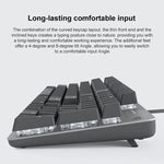 لوحة مفاتيح ميكانيكية سلكية مضيئة Logitech K845، طول الكابل: 1.8 متر، محور لونغهوا بني، محور لونغهوا أحمر