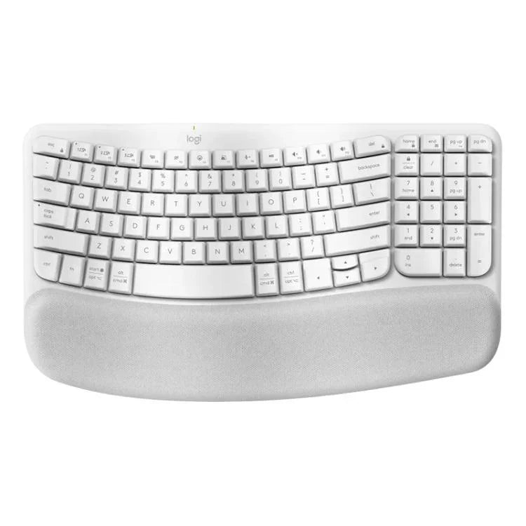 لوحة مفاتيح لاسلكية مريحة Logitech WAVE KEYS