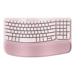 لوحة مفاتيح لاسلكية مريحة Logitech WAVE KEYS