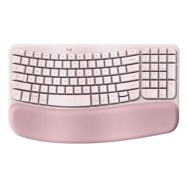 لوحة مفاتيح لاسلكية مريحة Logitech WAVE KEYS