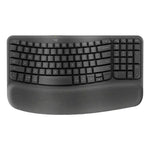 لوحة مفاتيح لاسلكية مريحة Logitech WAVE KEYS