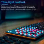 لوحة مفاتيح ألعاب لاسلكية منخفضة الارتفاع Logitech G915 X LIGHTSPEED