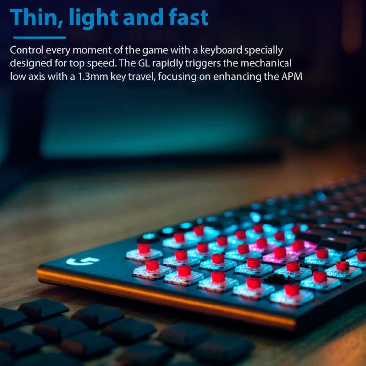 لوحة مفاتيح ألعاب لاسلكية منخفضة الارتفاع Logitech G915 X LIGHTSPEED