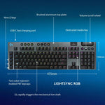لوحة مفاتيح ألعاب لاسلكية منخفضة الارتفاع Logitech G915 X LIGHTSPEED