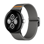 سوار ساعة نايلون مطاطي xDfind، لـ Google Pixel Watch 4 / 3 مقاس 45 مم، لـ Google Pixel Watch 4 / 3 / 2 / 1 مقاس 41 مم
