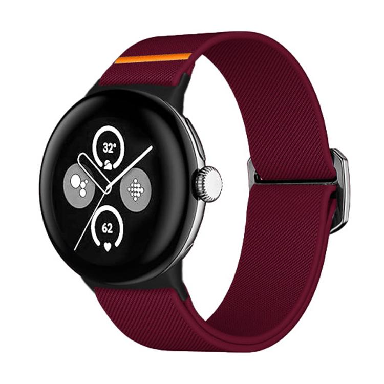 سوار ساعة نايلون مطاطي xDfind، لـ Google Pixel Watch 4 / 3 مقاس 45 مم، لـ Google Pixel Watch 4 / 3 / 2 / 1 مقاس 41 مم