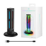 قاعدة شحن 4 في 1 لأجهزة التحكم مع إضاءة RGB من JYS NS2318، لجهاز Nintendo Switch 1 / 2، JYS-NS2318