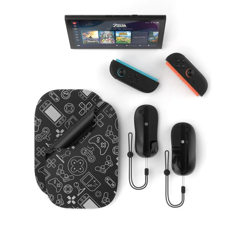حامل محول فأرة وحدة تحكم يمنى ويسرى + لوحة Joy-Con، JYS NS2313، JYS-NS2313