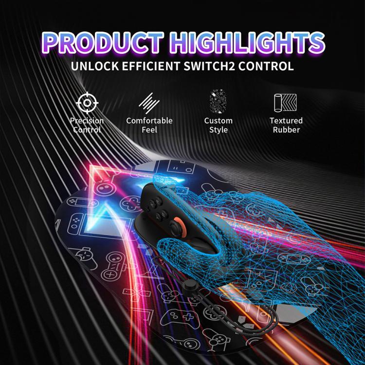 حامل محول فأرة وحدة تحكم يمنى ويسرى + لوحة Joy-Con، JYS NS2313، JYS-NS2313