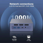 حاسوب صغير GXMO N9(N95) بنظام ويندوز 11، معالج إنتل ADL-N N95 رباعي النواة، 16GB+512GB