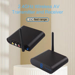 ميزي AV230 جهاز إرسال واستقبال صوت وفيديو لاسلكي 2.4 جيجاهرتز 1TX إلى 2RX، AV230-2