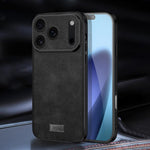 غطاء هاتف SULADA هجين من TPU مقاوم للصدمات مصنوع يدوياً من الجلد، لهواتف iPhone 17 Pro Max، iPhone 17 Pro، iPhone 17، iPhone Air