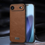 غطاء هاتف SULADA هجين من TPU مقاوم للصدمات مصنوع يدوياً من الجلد، لهواتف iPhone 17 Pro Max، iPhone 17 Pro، iPhone 17، iPhone Air