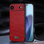 غطاء هاتف SULADA هجين من TPU مقاوم للصدمات مصنوع يدوياً من الجلد، لهواتف iPhone 17 Pro Max، iPhone 17 Pro، iPhone 17، iPhone Air
