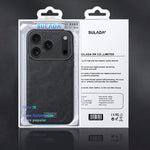 غطاء هاتف SULADA هجين من TPU مقاوم للصدمات مصنوع يدوياً من الجلد، لهواتف iPhone 17 Pro Max، iPhone 17 Pro، iPhone 17، iPhone Air