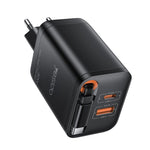شاحن سريع Yesido YC99 بقوة 40 واط مع كابل Type-C تلسكوبي، YC99