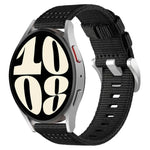 xDfind Two-section Nylon Watch Band, For Samsung Galaxy Watch Ultra / Ultra 2025, For Samsung Galaxy Watch8 / 8 Classic, For Samsung Galaxy Watch 7 / 6 / 5 / FE