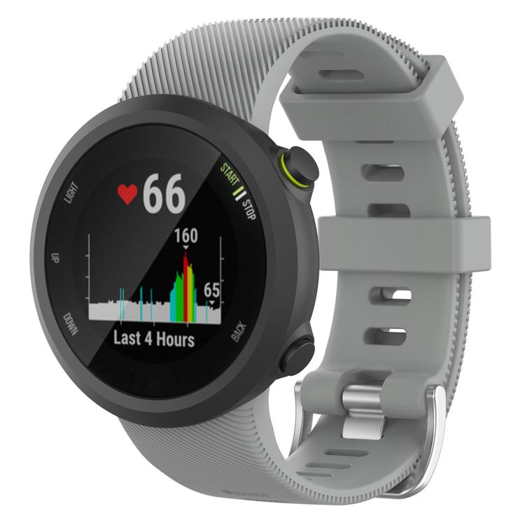 xDfind Twill Solid Color Silicone Watch Band, For Garmin Forerunner 45 / 45S / Swim 2