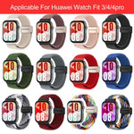 xDfind Magnetic Buckle Loop Woven Watch Band, For Huawei Watch Fit 5 / Fit 5 Pro / Fit 4