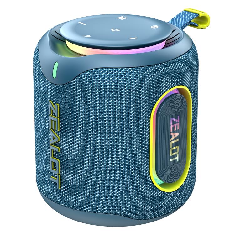 مكبر صوت بلوتوث محمول خارجي RGB ستيريو Zealot M1 بقوة 30 واط مقاوم للماء IPX6