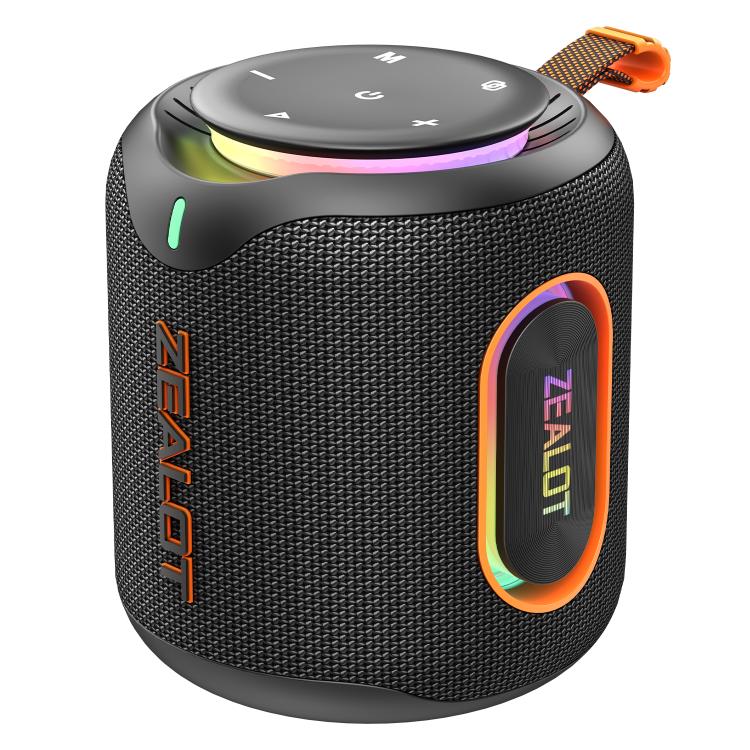 مكبر صوت بلوتوث محمول خارجي RGB ستيريو Zealot M1 بقوة 30 واط مقاوم للماء IPX6