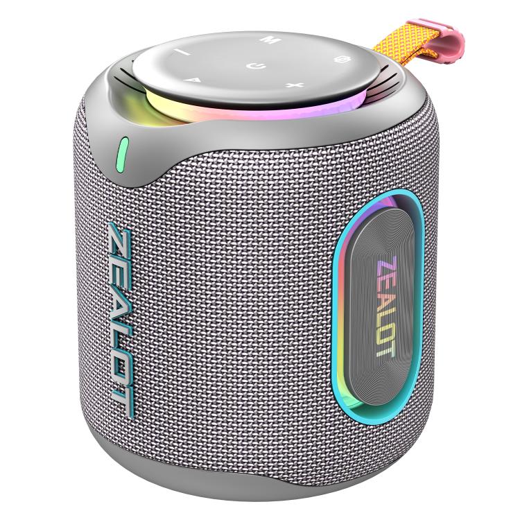 مكبر صوت بلوتوث محمول خارجي RGB ستيريو Zealot M1 بقوة 30 واط مقاوم للماء IPX6