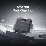 شاحن سريع صغير USAMS CC262 30 واط GaN USB-C / Type-C، قابس الاتحاد الأوروبي