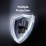 شاحن سريع صغير USAMS CC262 30 واط GaN USB-C / Type-C، قابس الاتحاد الأوروبي