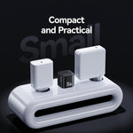 USAMS CC270 30W GaN USB-C / Type-C and USB Dual-port Mini Fast Charger, US Plug