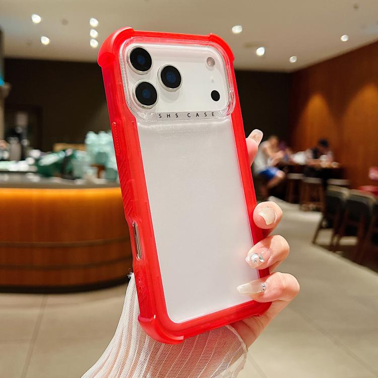 غطاء هاتف شفاف مطفي هجين من TPU وPC 3 في 1، لهواتف iPhone 17 Pro Max، iPhone 17 Pro